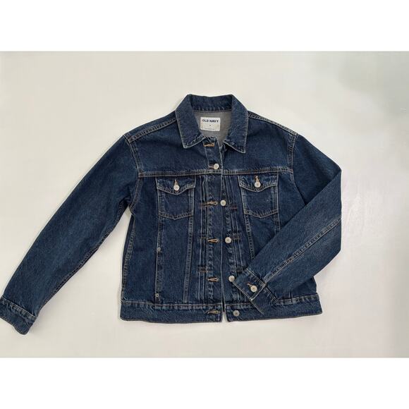 Old Navy Denim Jacket Size Medium - Picture 1 of 14